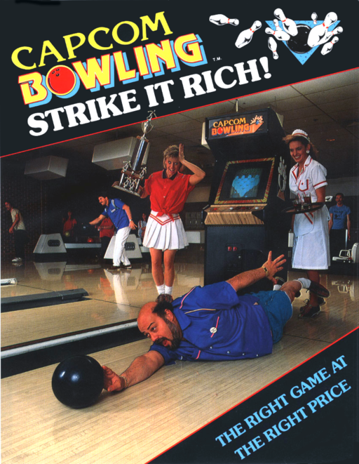Capcom Bowling (set 1) Arcade Game Cover